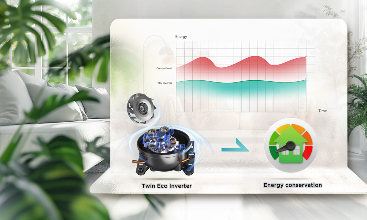 TCL C387BF Refrigerator Keep Fresh Longer