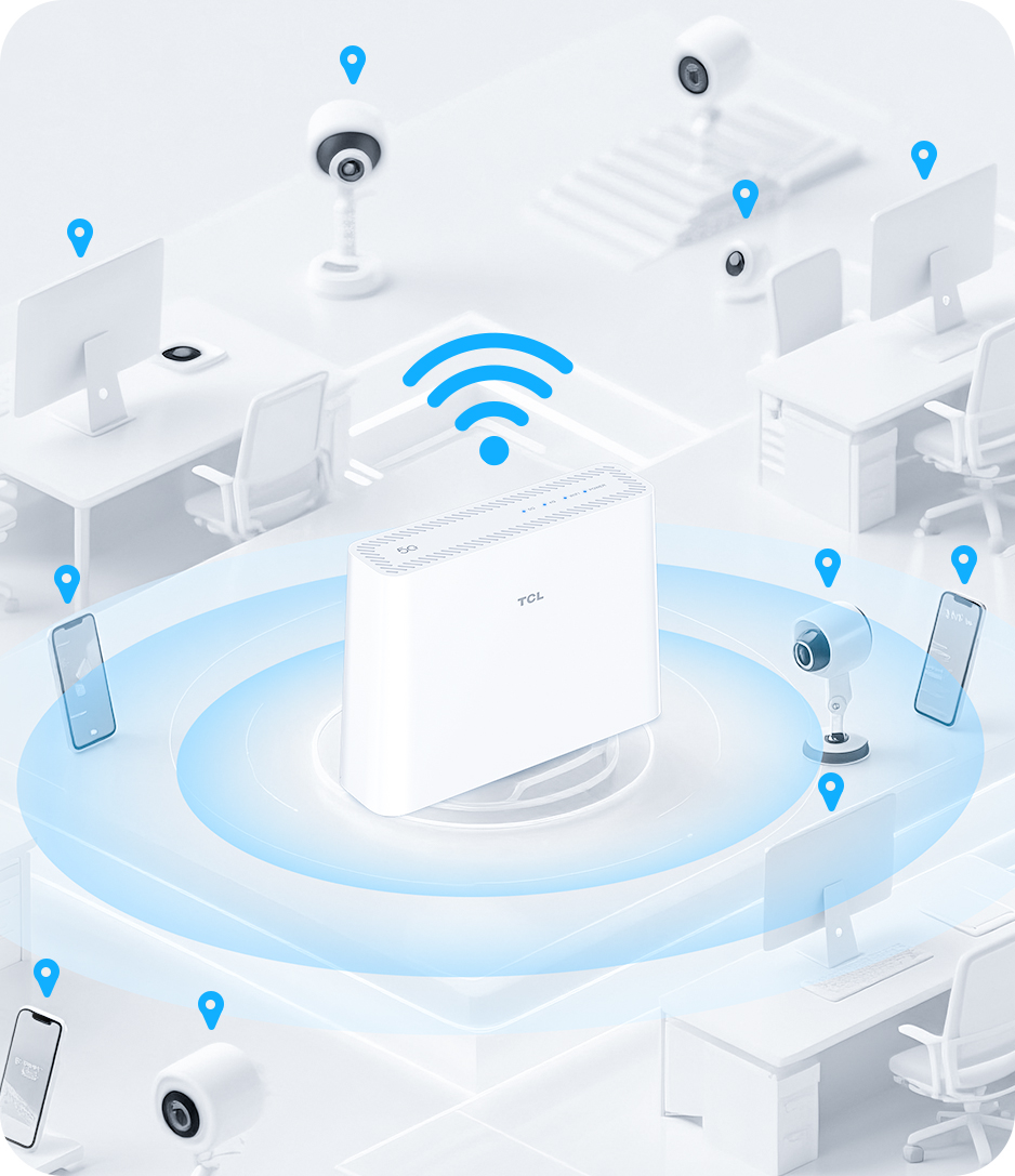 Concurrent AX3000 dual-band WiFi 6