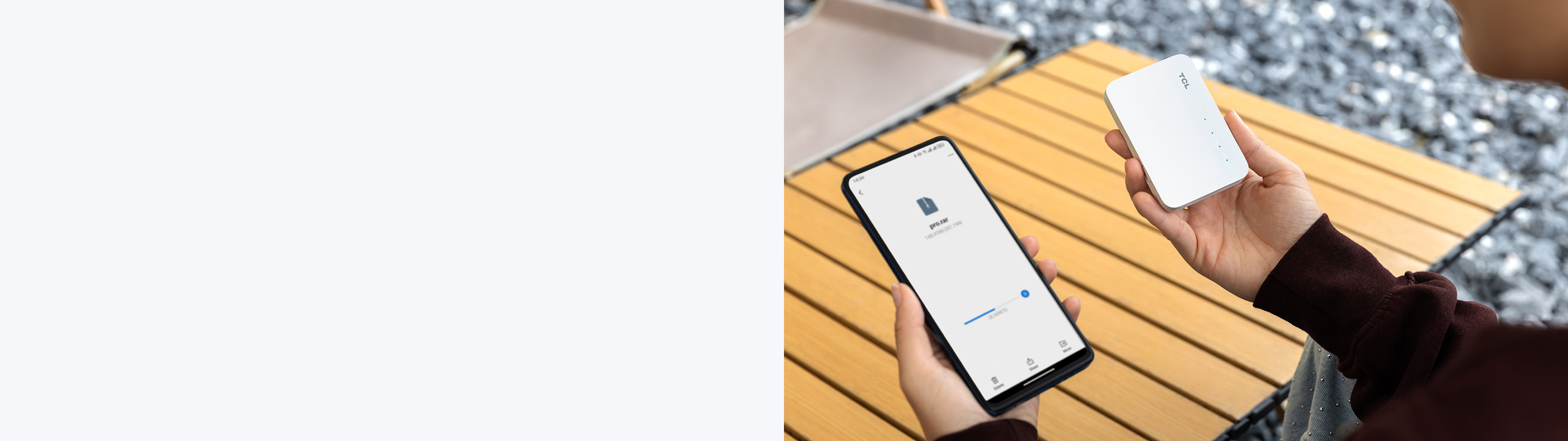 TCL LINKZONE MW63C Router 2x2 MIMO Efficient