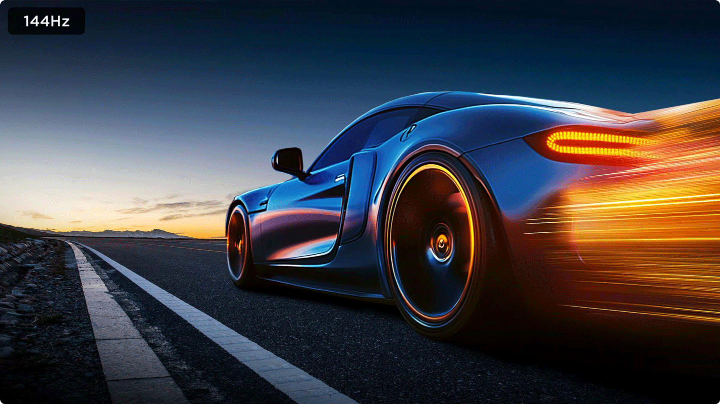 iFFALCON U75 144Hz Native Refresh Rate