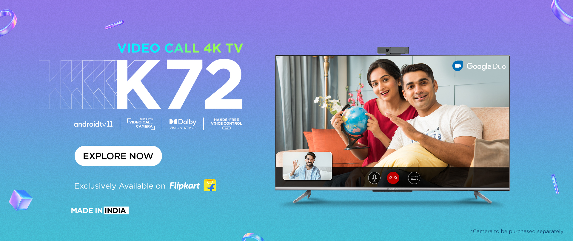 iFFALCON K72 Video Call 4K TV