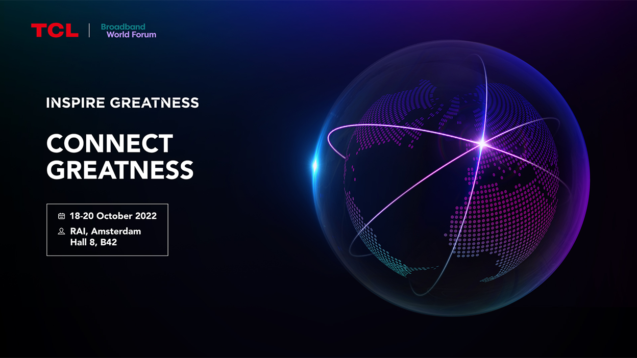 TCL Launches Multiple New 5G CPE Products at Broadband World Forum 2022