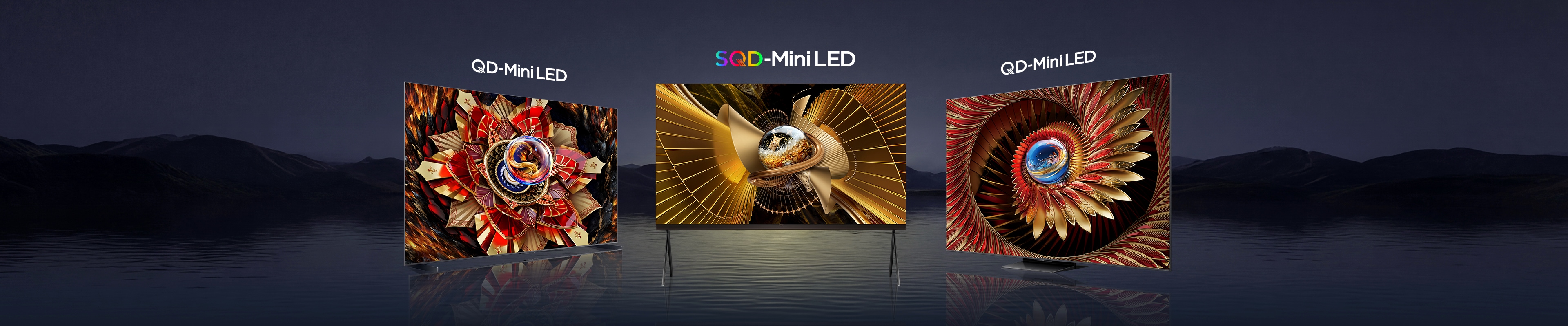 TCL SQD Mini LED TV Lineup