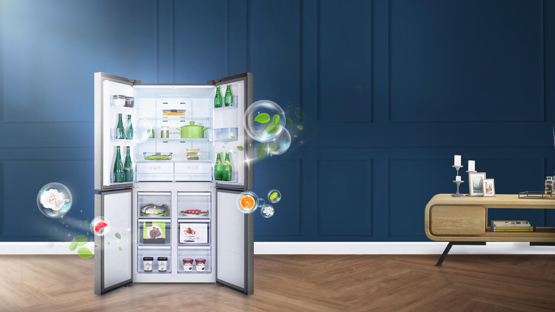 Nhiệt độ lý tưởng để giữ thực phẩm tươi ngon trong ngăn đông tủ lạnh