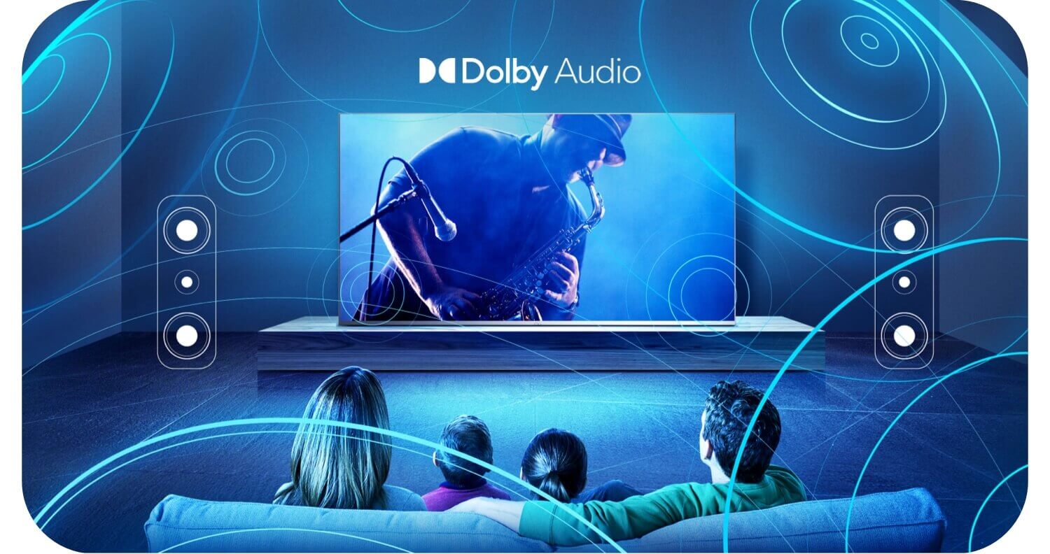 enjoy Soundbar with Dolby features