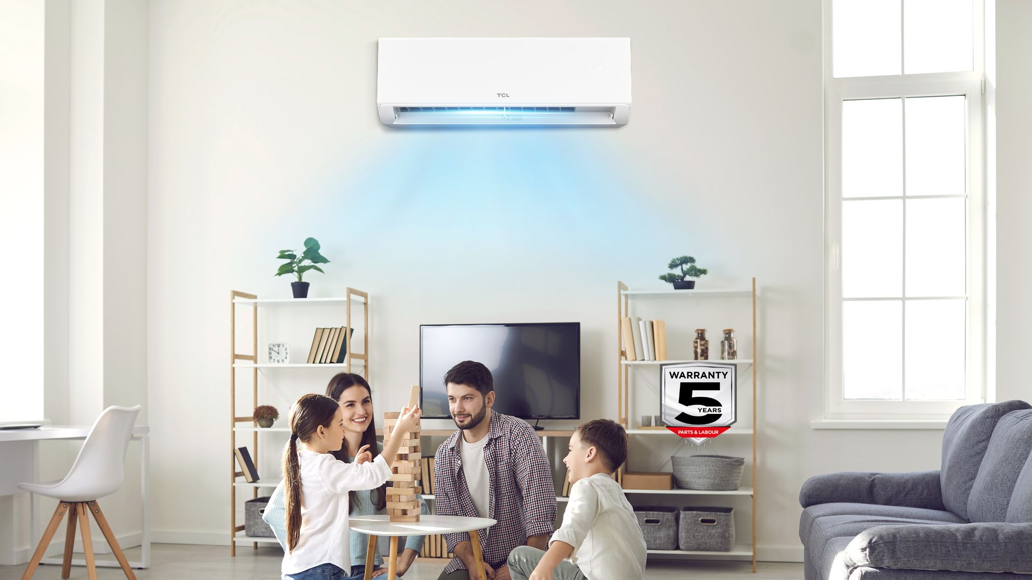 Combata o calor, sem preocupações!