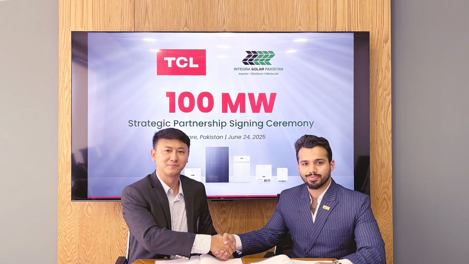 TCL PV Tech and Integra Solar Pakistan Forge 100MW Distribution Partnership to Accelerate Pakista's PV Market Growth