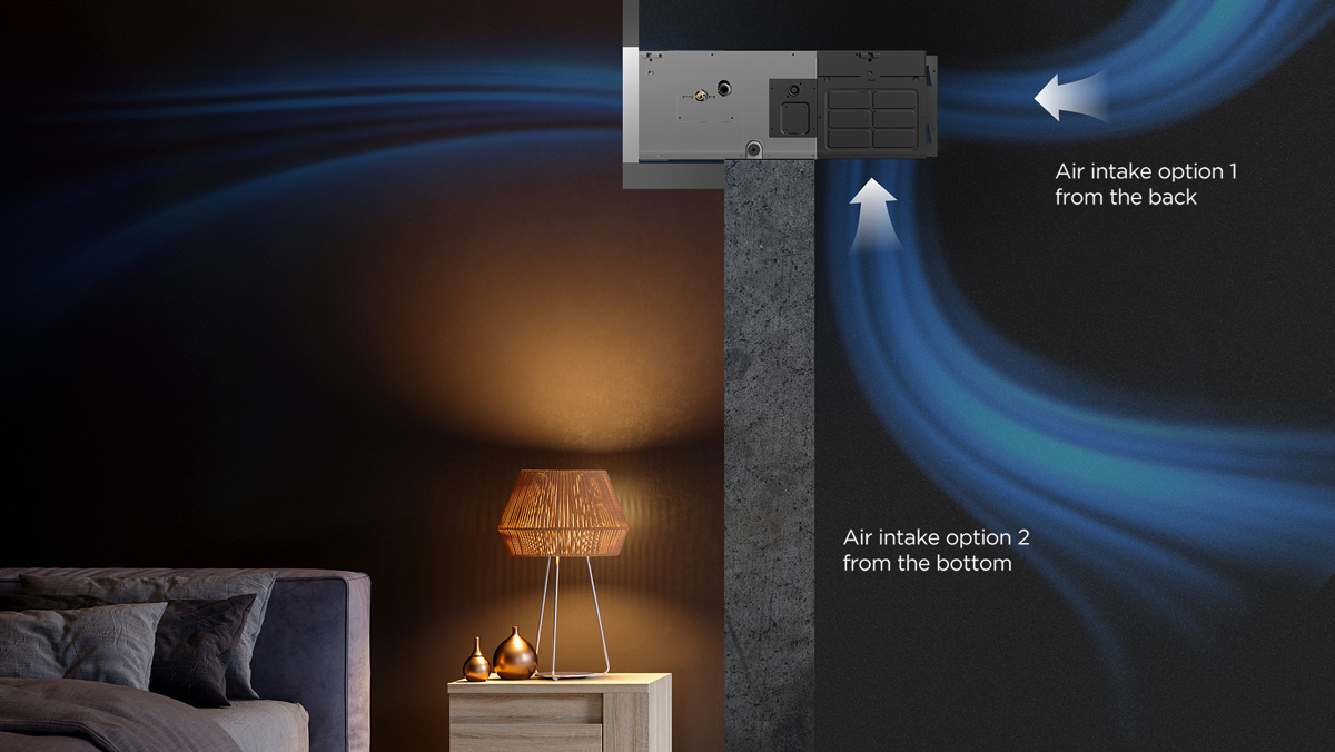 Elastyczny dopływ powietrza