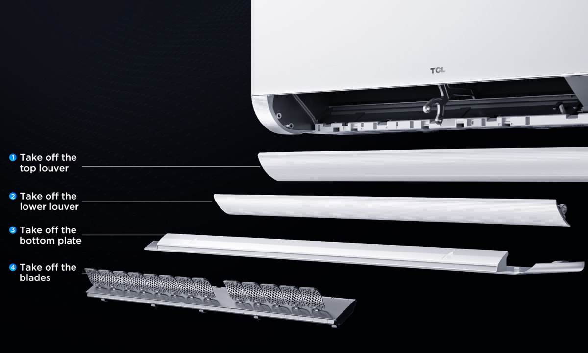 TCL BreezeIN2.0 AC Easy Disassembly & Assembly