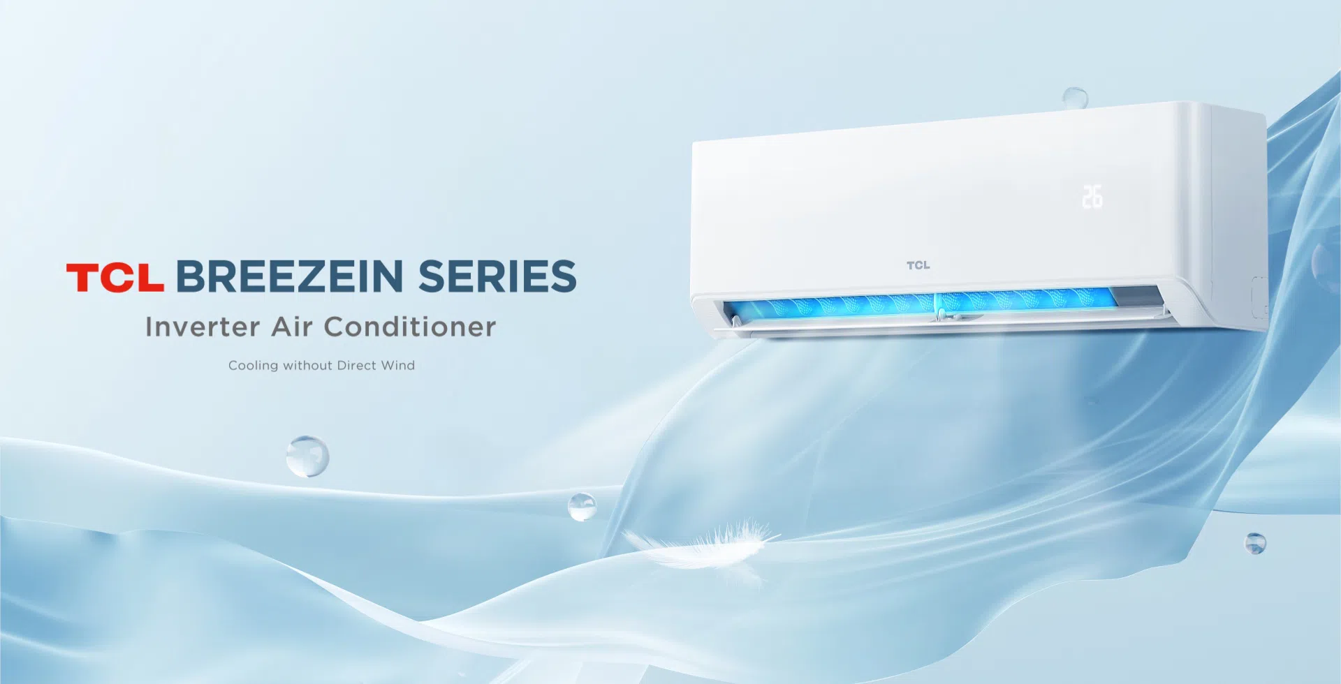 Top banner of BreezeIN 2.0 Air conditioner