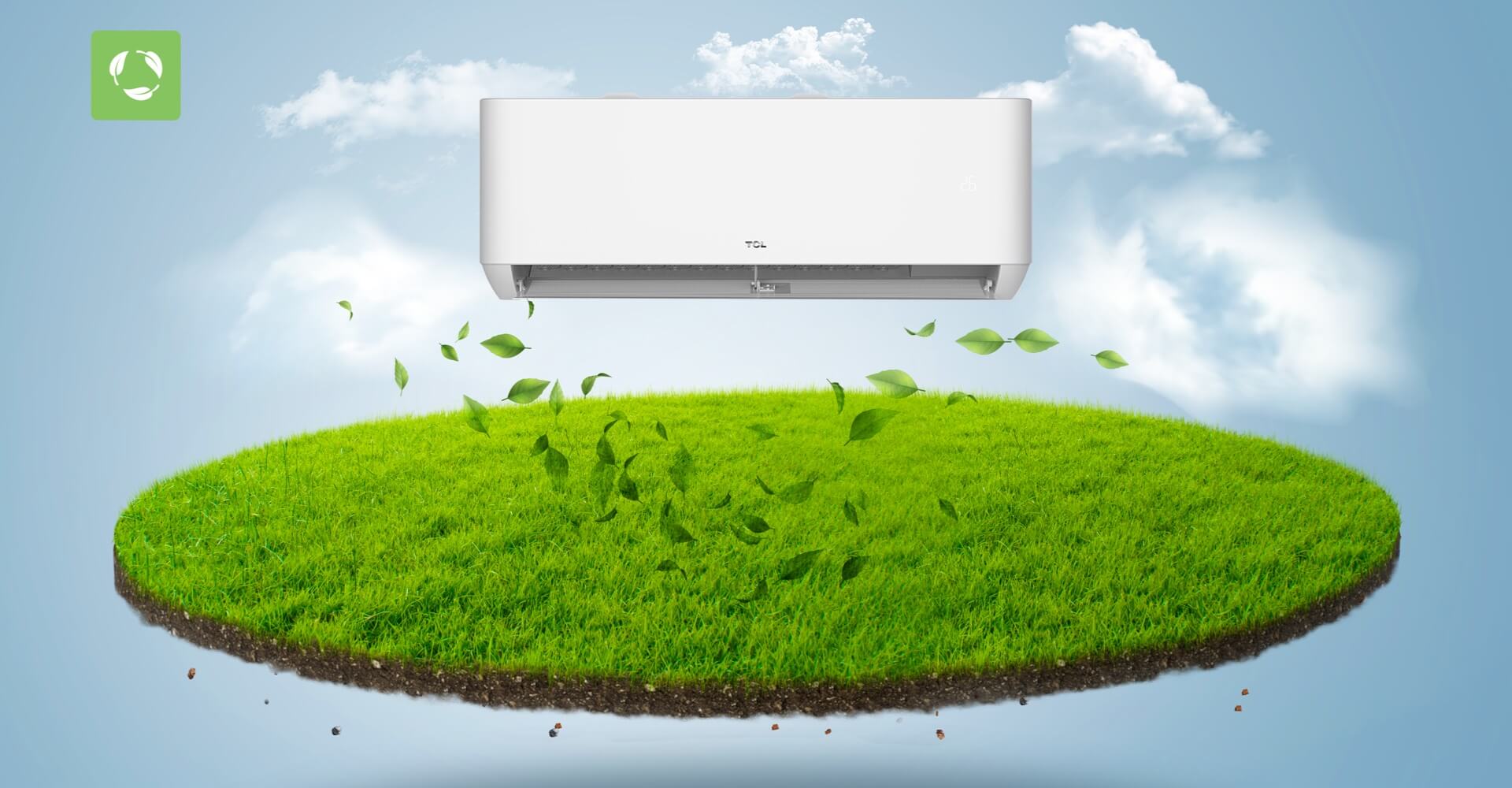 TCL Serie BreezeIN Modo Eco Ahorro de energía y protección del medio ambiente