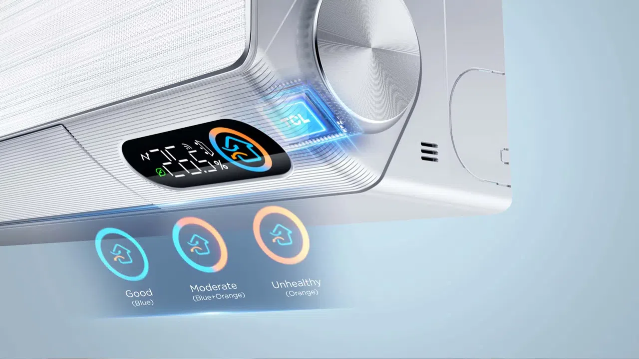 TCL FreshIN 2.0 AC Real Time Air Quality Display