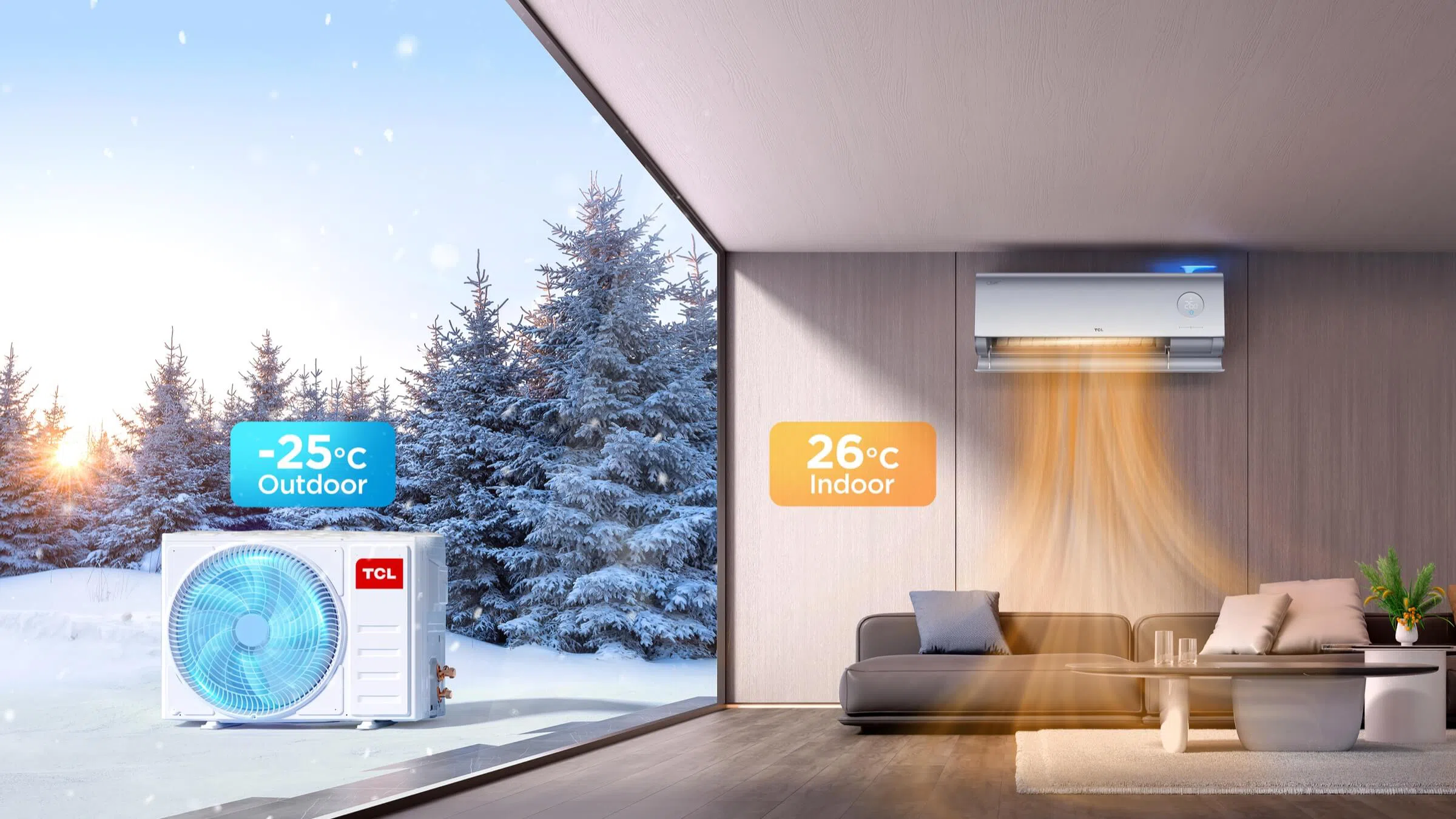 Stable Heating at -25°C Extreme Low Temperture
