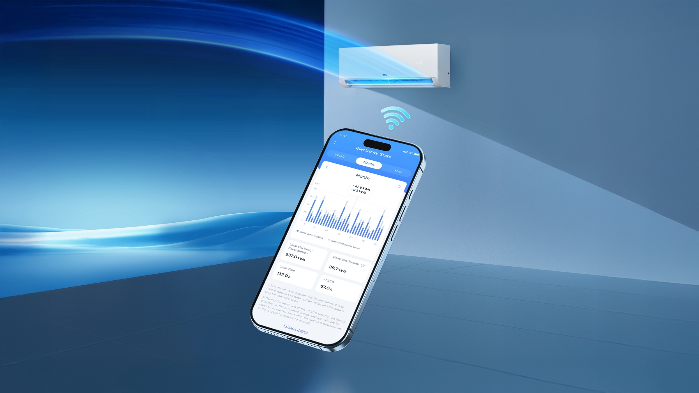 TCL BreezeIN2.0 provides A+++ energy rating