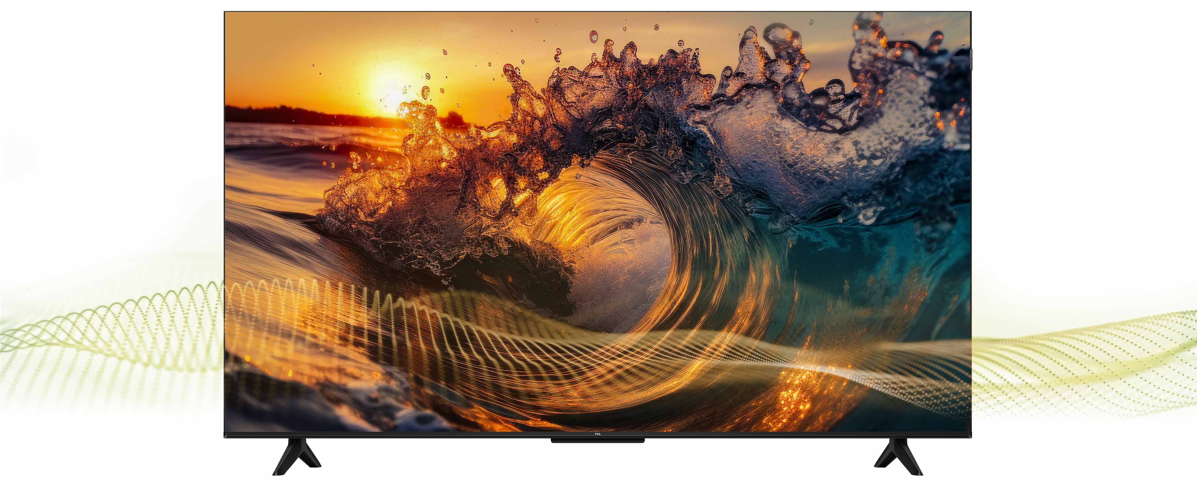 TCL G50K QLED TV Dolby Audio offering crystal-clear audio, sharper dialogue