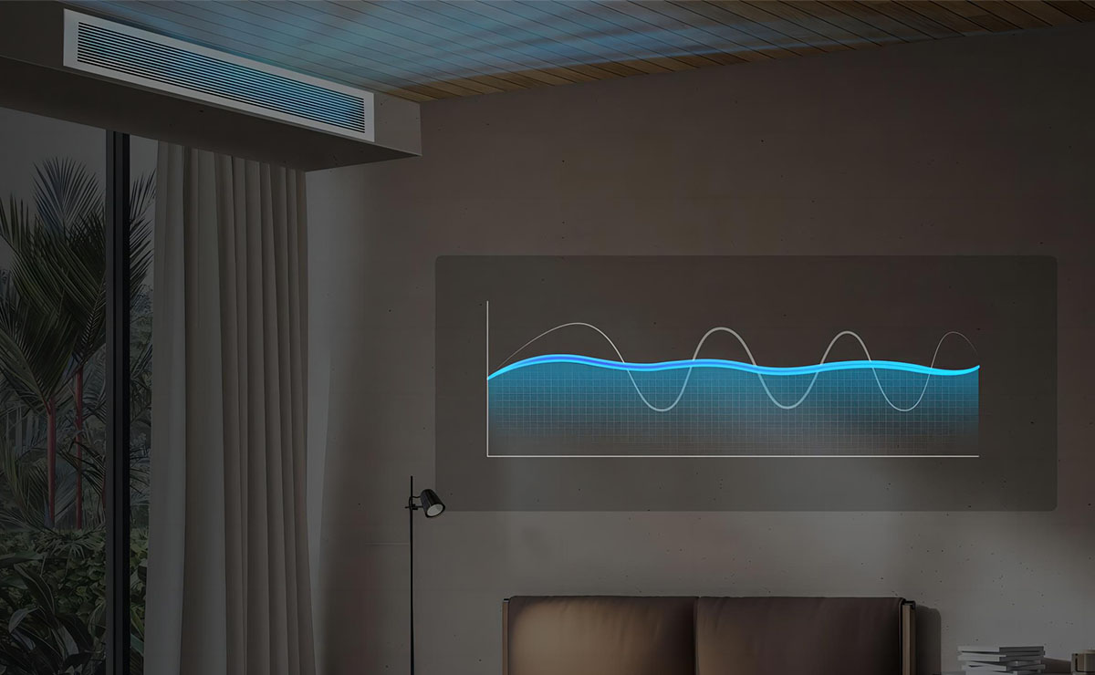 TCL High ESP Duct Health Precise Temperature Control  can be maintained accurately within ±1 °C