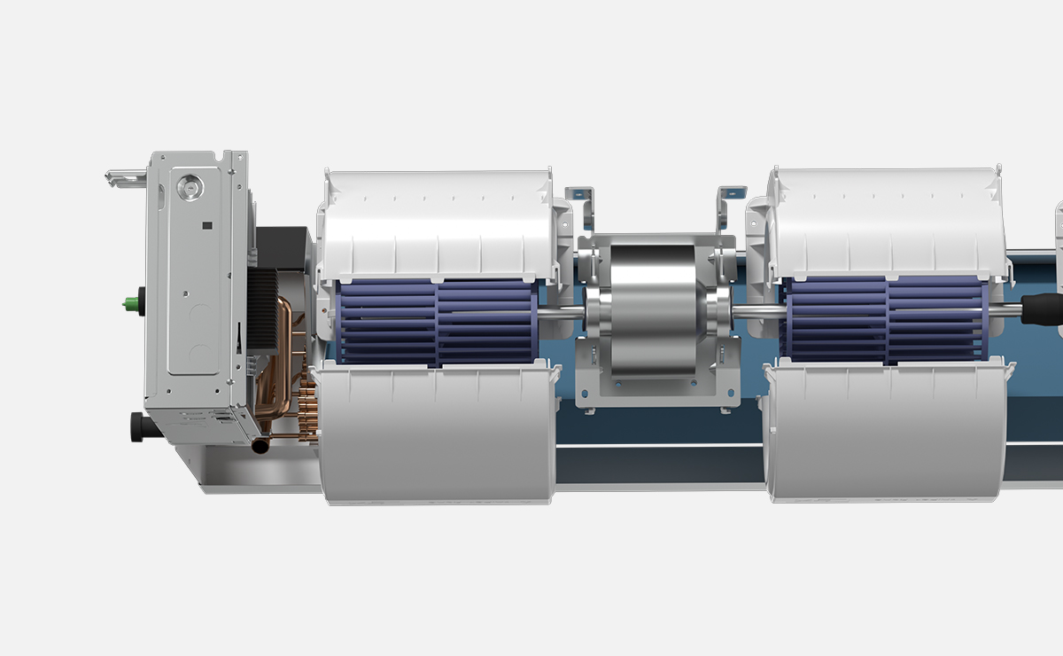 TCL High ESP Duct Disassemble Motor Easily