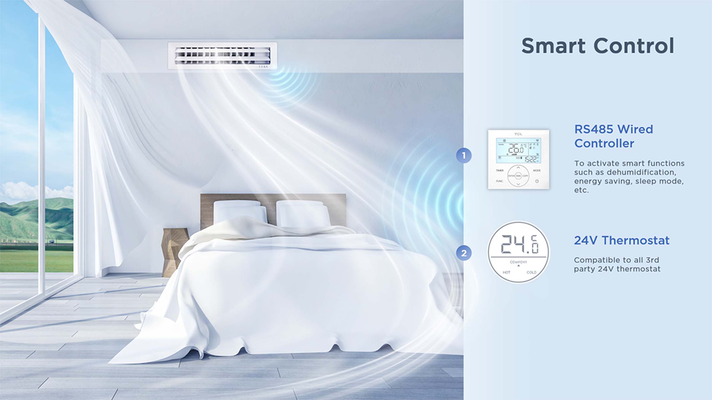 TCL CAC Light Commercial Airconditioner High ESP Duct Can Fresh Air