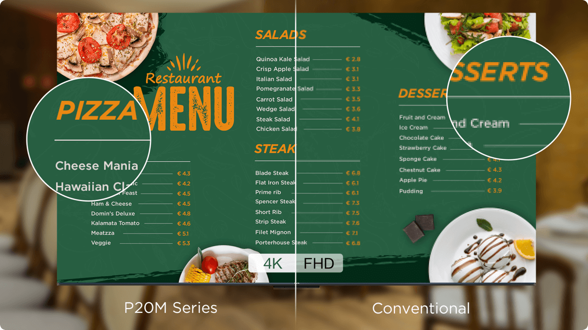 Enhance every detail