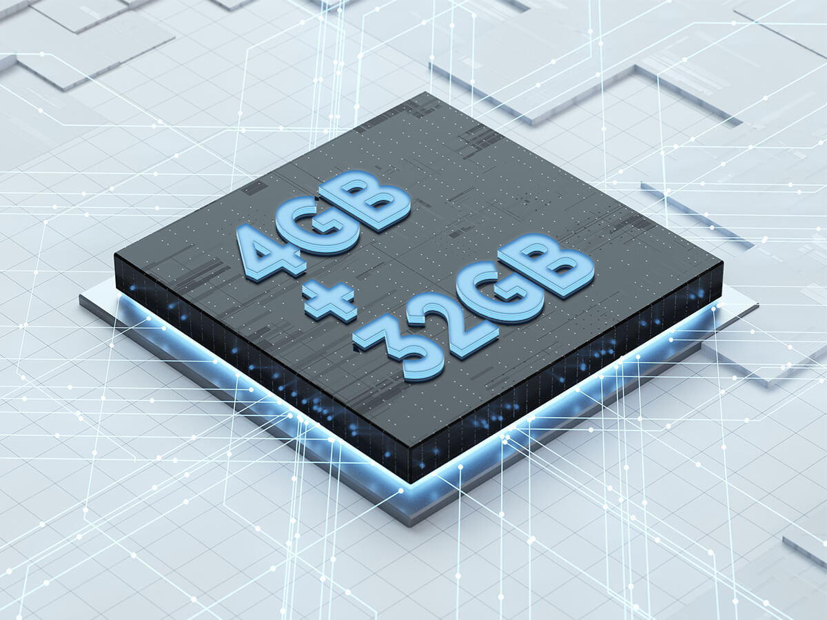 Rendimiento fluido y espacio amplio