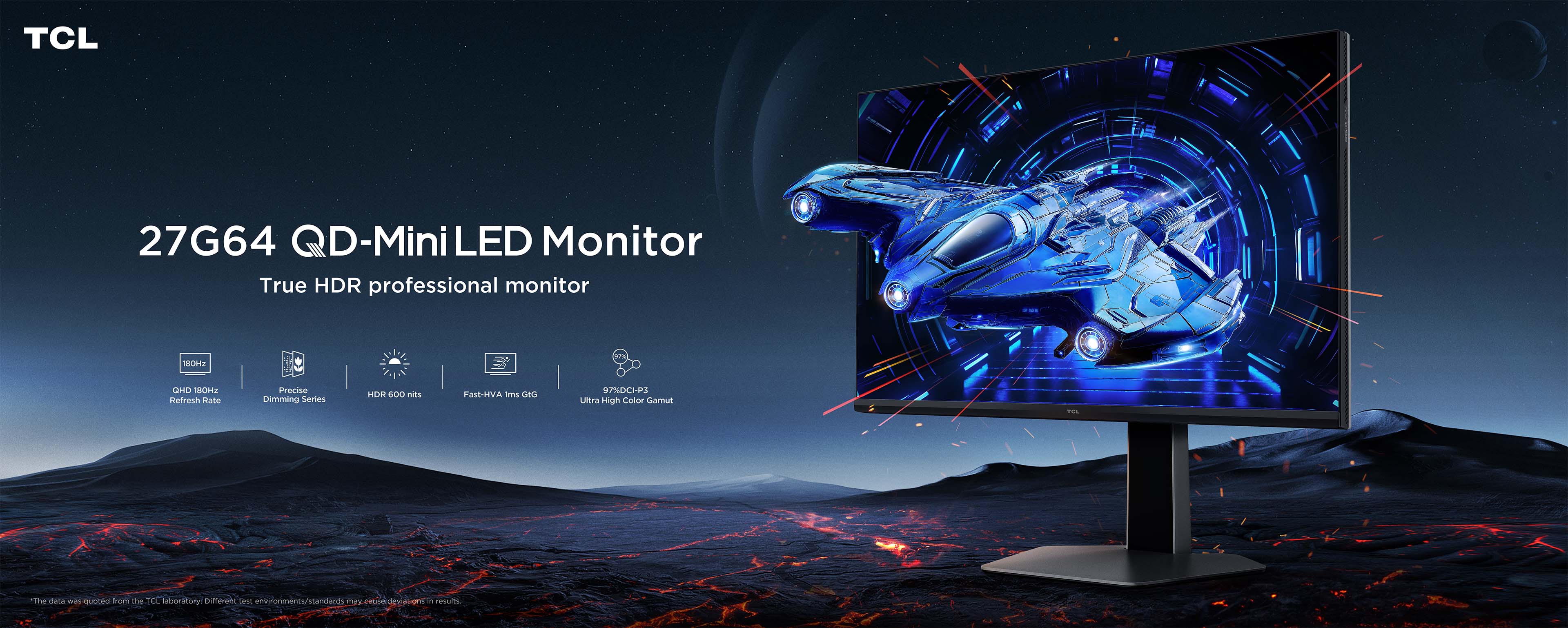 TCL 27G64 QD-MiniLED Monitor-27 Inch QHD Monitor | TCL Global