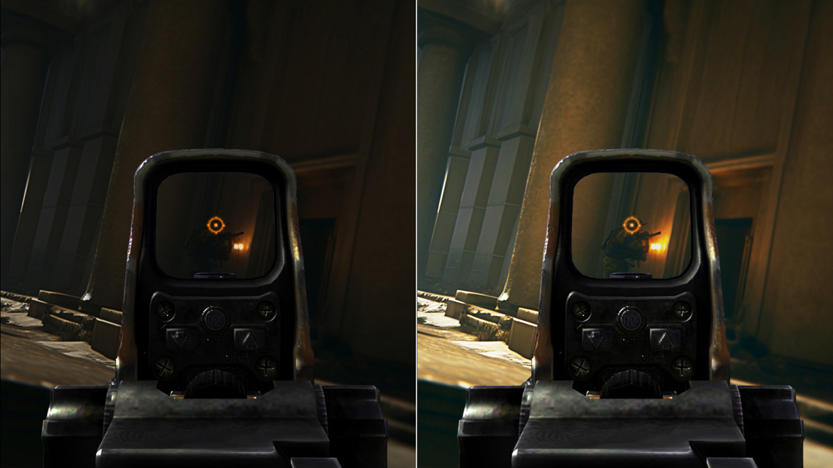 TCL 27R73Q Monitor Dark field control