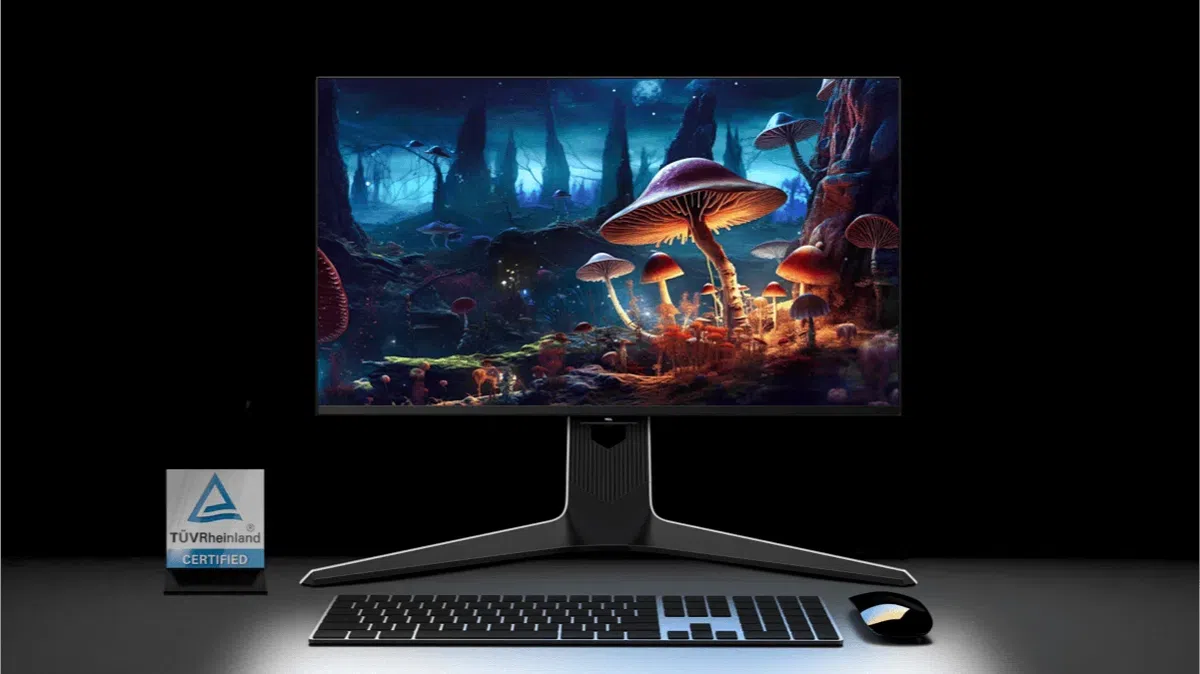 TCL 27R83U Monitor Industry-leading eye care certification