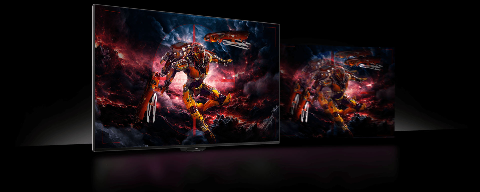 מסך גיימינג TCL 27'' 4K 27R83U 160Hz 1ms  