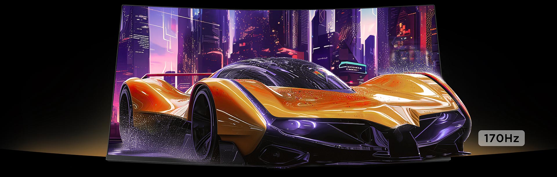 TCL 34R83Q Monitor ultra-wide screen WQHD and 170 Hz