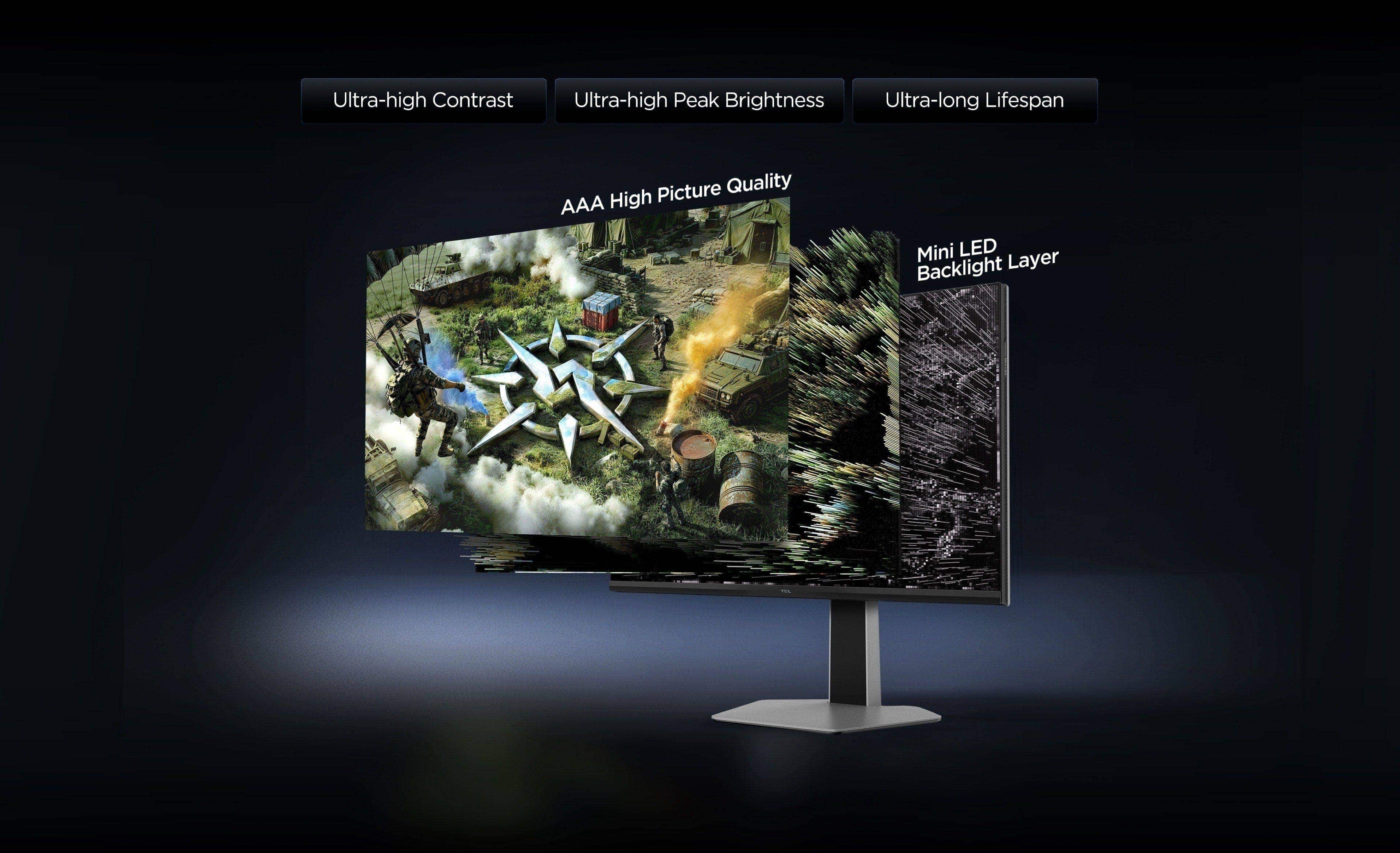 乐竟体育 27P2A Pro  320Hz Mini LED Gaming Monitor 