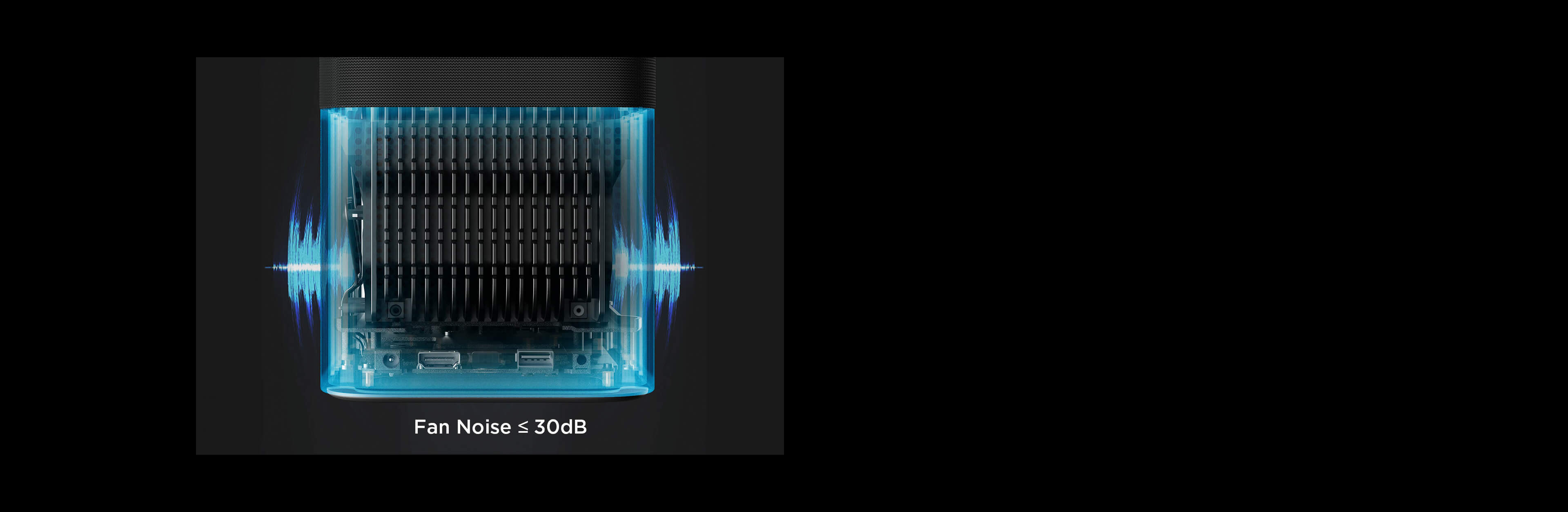 A1s projector Redesigned Heat Sink with Triple-Airflow System