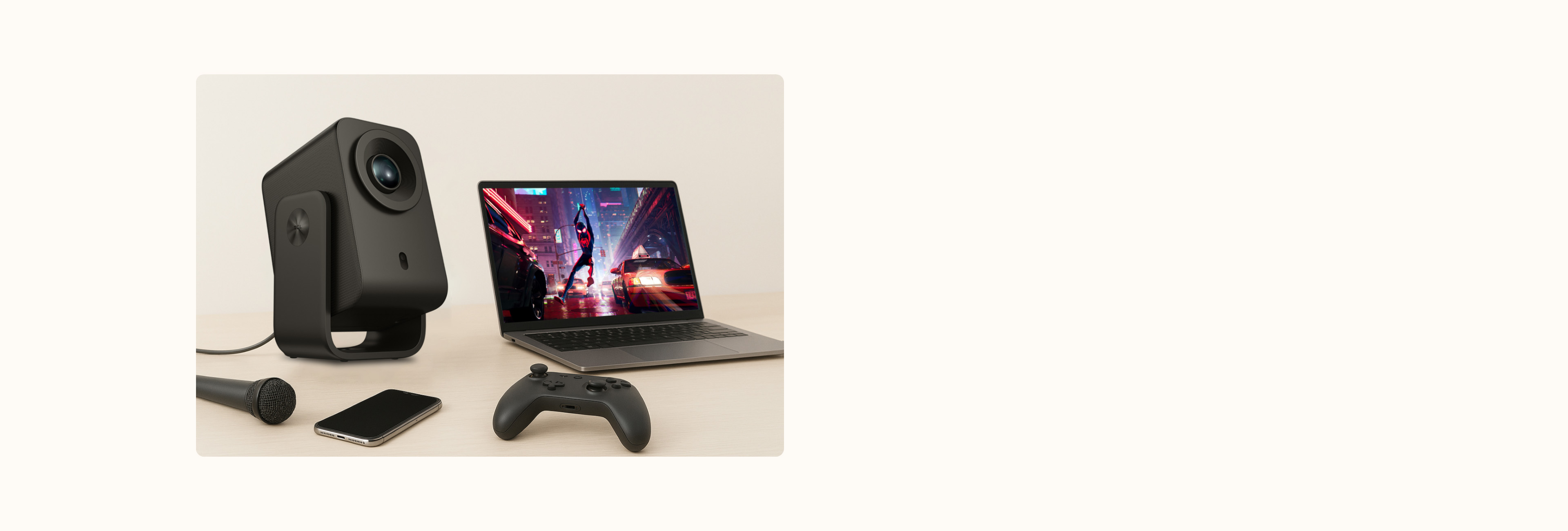 TCL Projector C1 Easy Connectivity