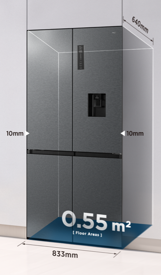  TCL Refrigerator C521CDD 518L capacity