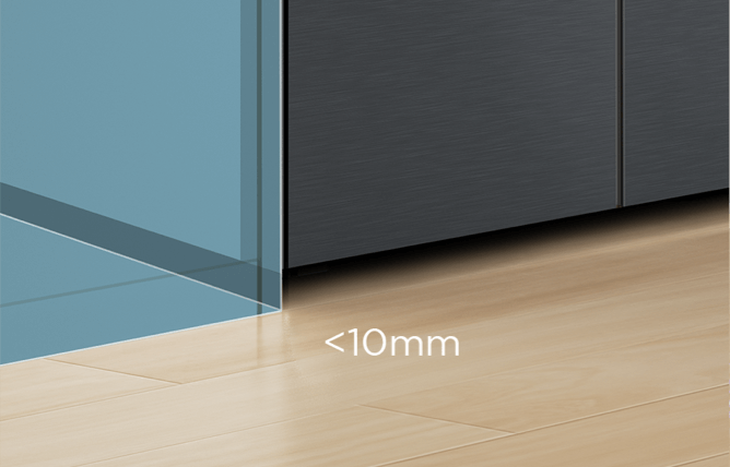 TCL Refrigerator reduces the distance to the cabinet