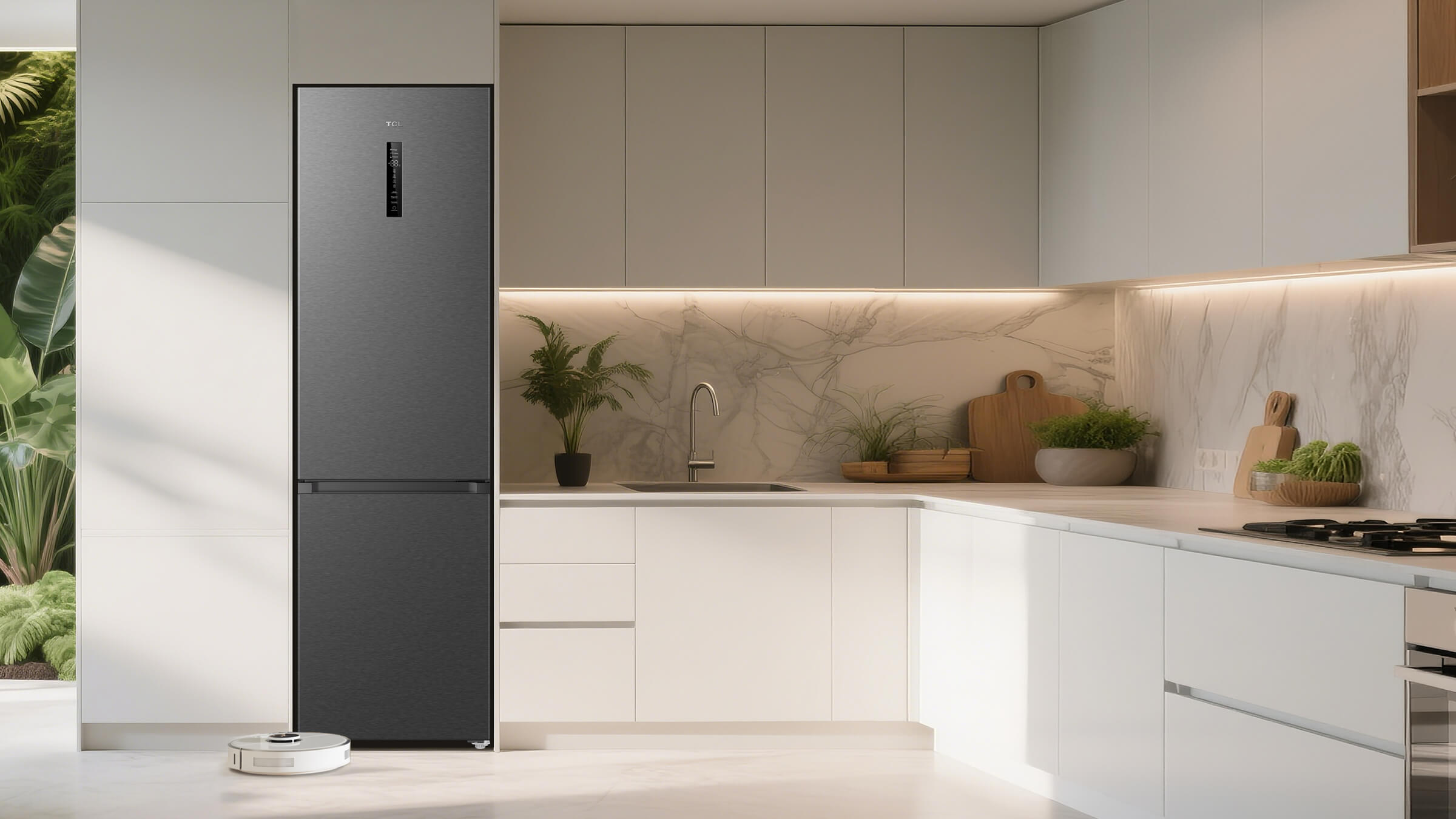 TCL C387BF(C) Free Built-In Refrigerator Blend Seamlessly