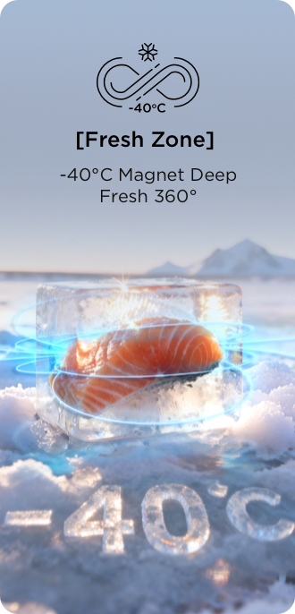 TCL C508CD -40℃ Magnet Deep Fresh 360°
