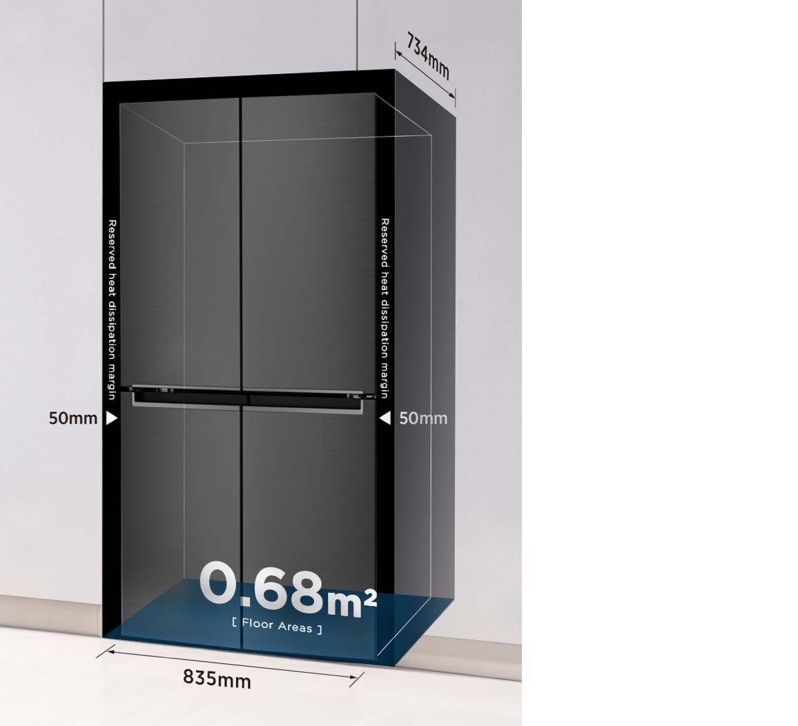 Conventional Refrigerator 506L Capacity