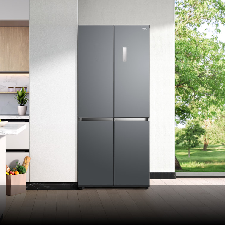 TCL Free Built-in Refrigerator C521CD Against the Wall Display 