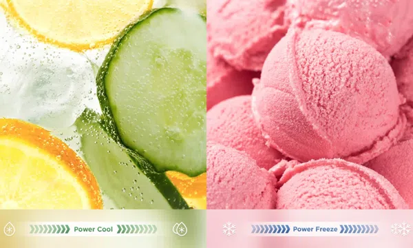 Refrigerador con máquina de hielo TCL C575SBIM Power Cool y Power Freeze