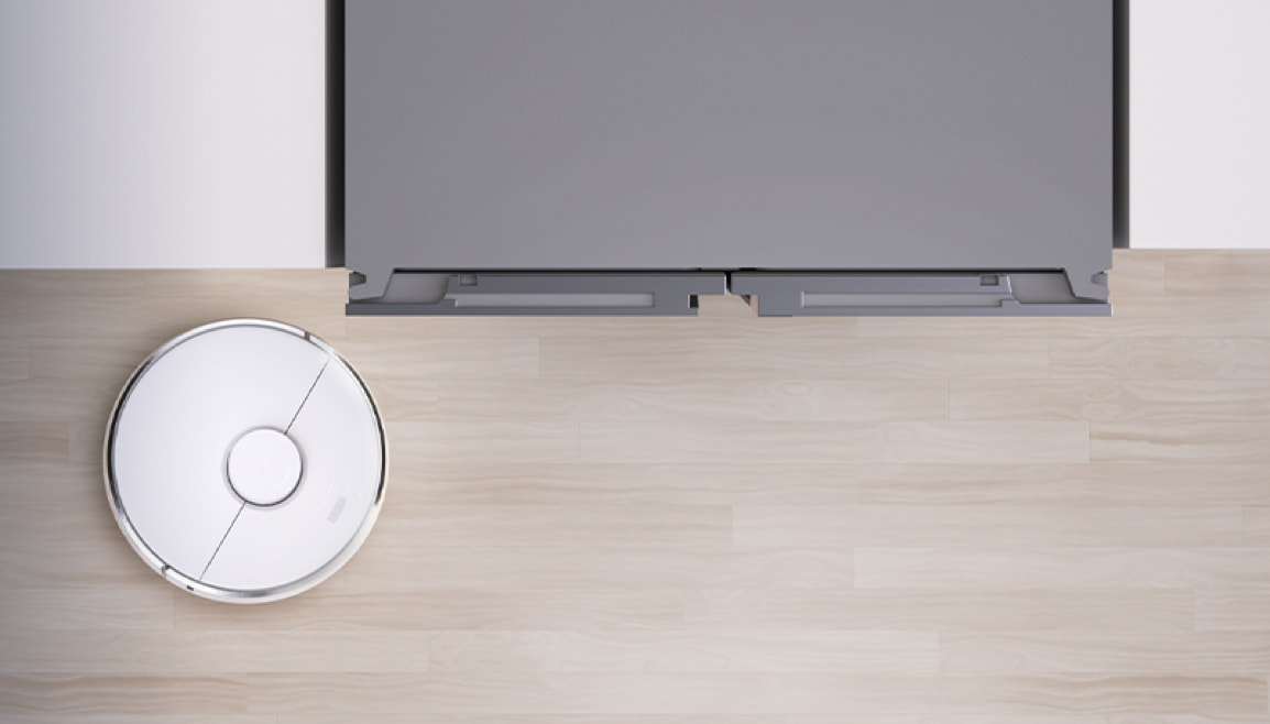 Conventional Refrigerator Prone to collisions.