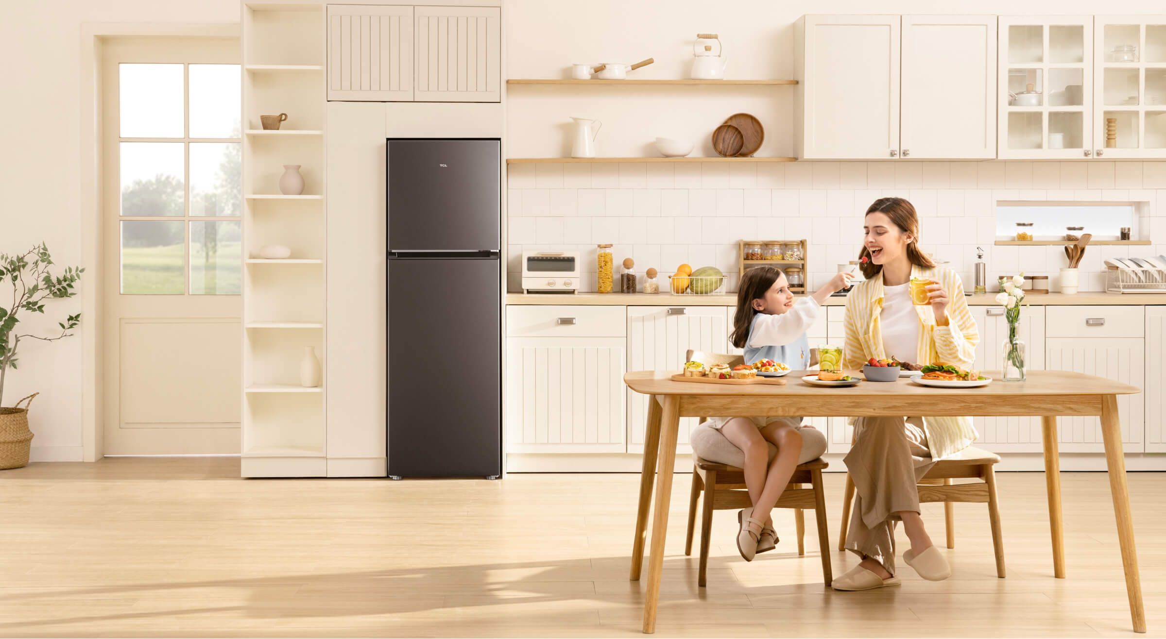 TCL C387BF Refrigerator Three temperature settings