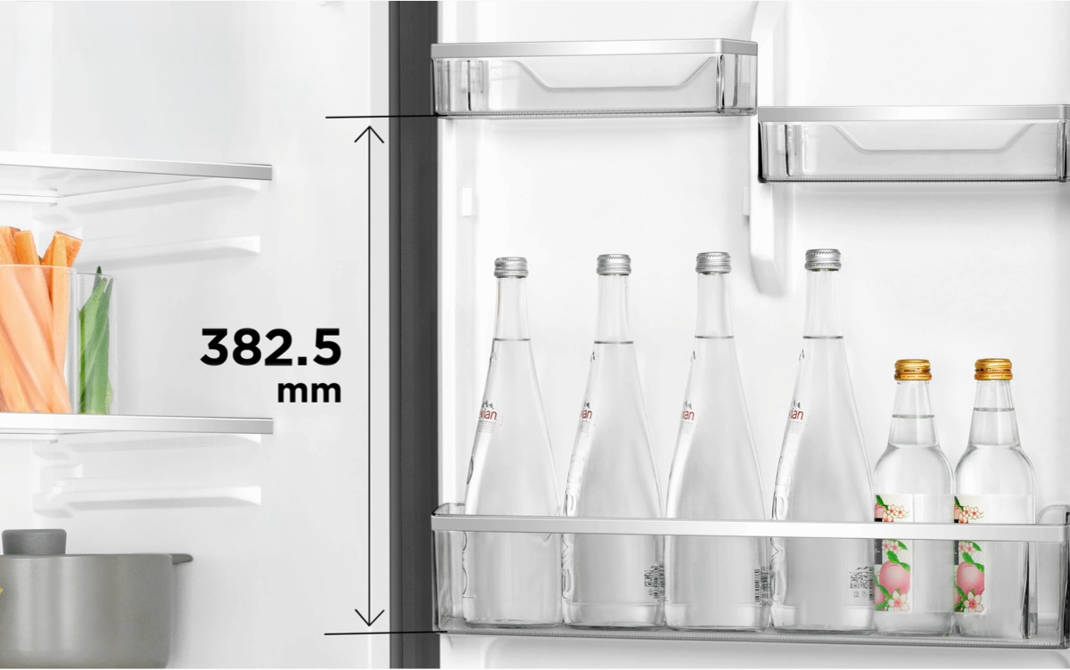 TCL Bottom Mount Refrigerator P315BF Twist Ice Maker