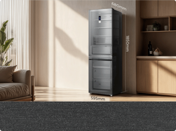 TCL P409BF Refrigerator 409L Affordable premium XL capacity