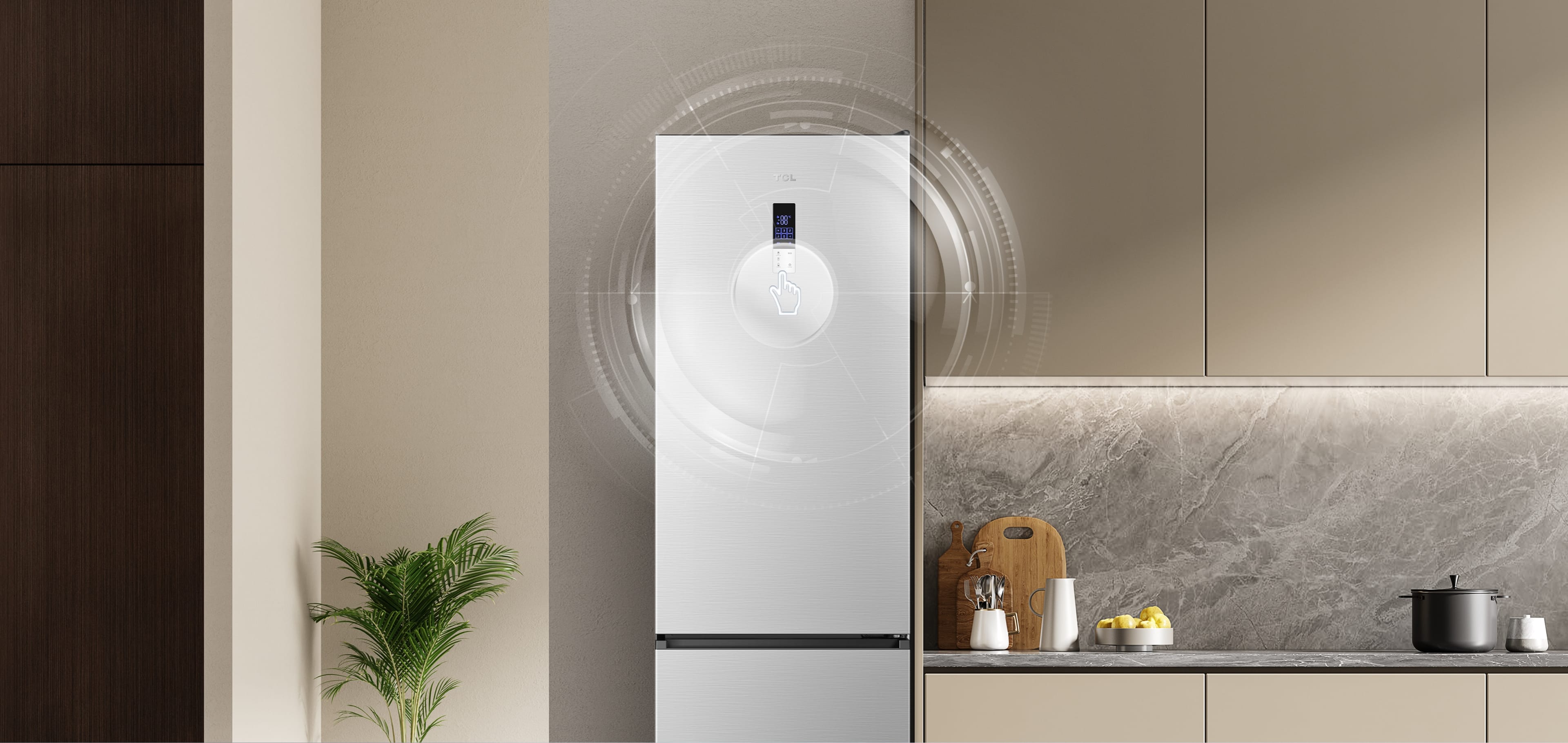 TCL C387BF Refrigerator Three temperature settings