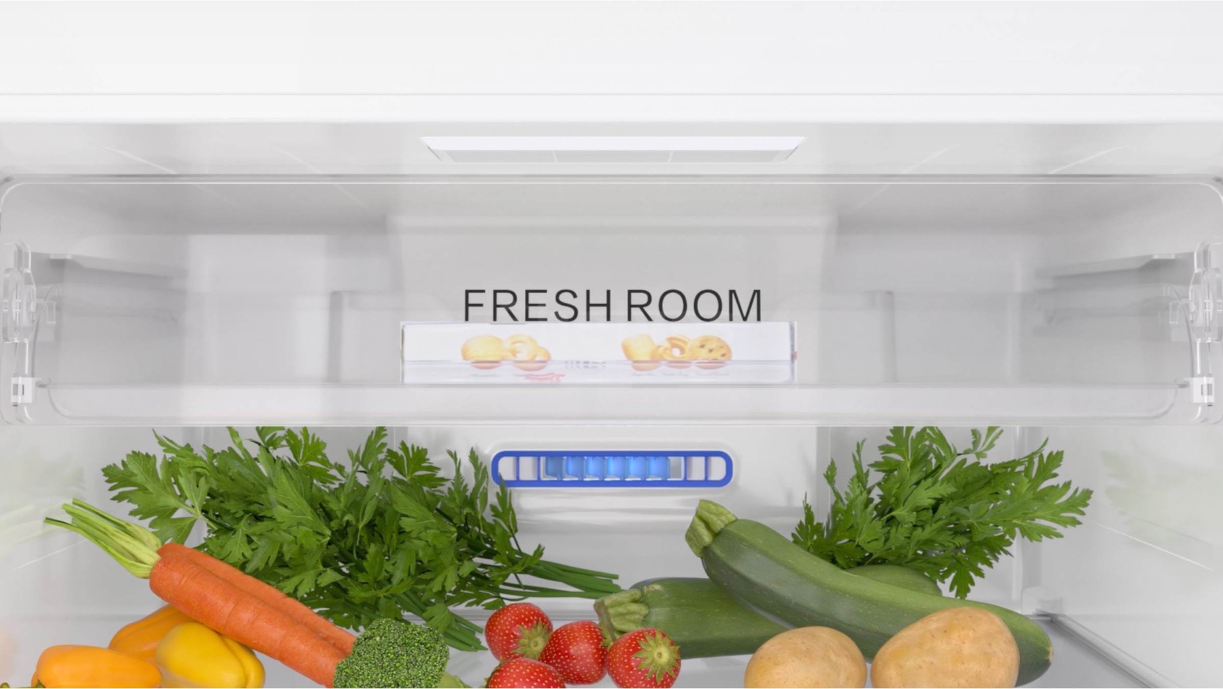 TCL P465TM Top Mount Refrigerator Easy Tray Function