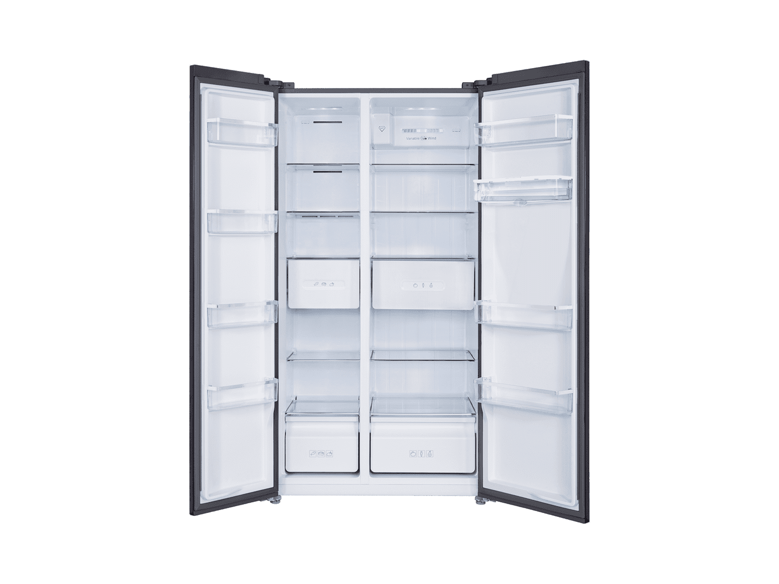TCL Refrigerator P503SB-Side by Side AAT Swing Flow-TCL Global