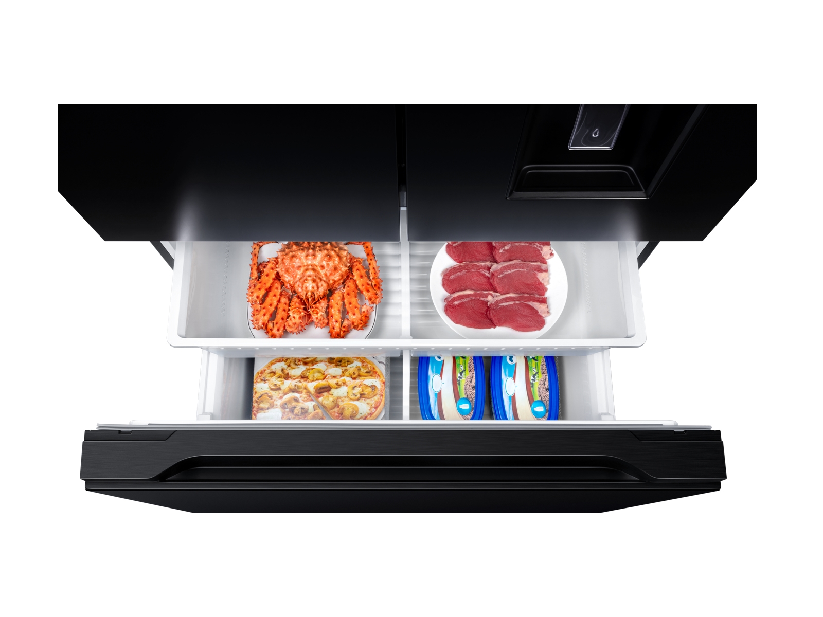 ドル Thor Kitchen RF3621CTD99 36 Inch Freestanding French Door Counter