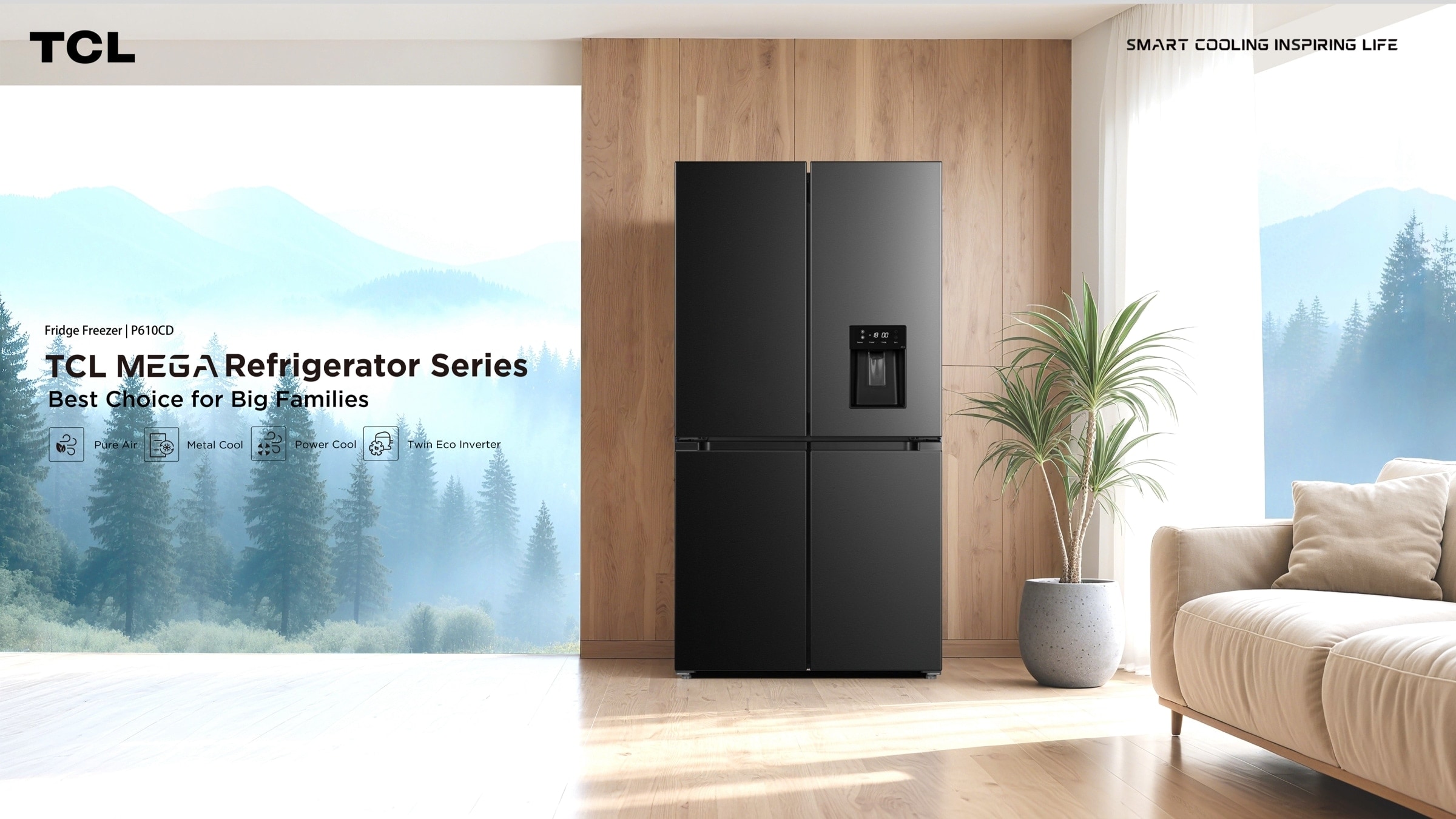 TCL Refrigerator P610CD