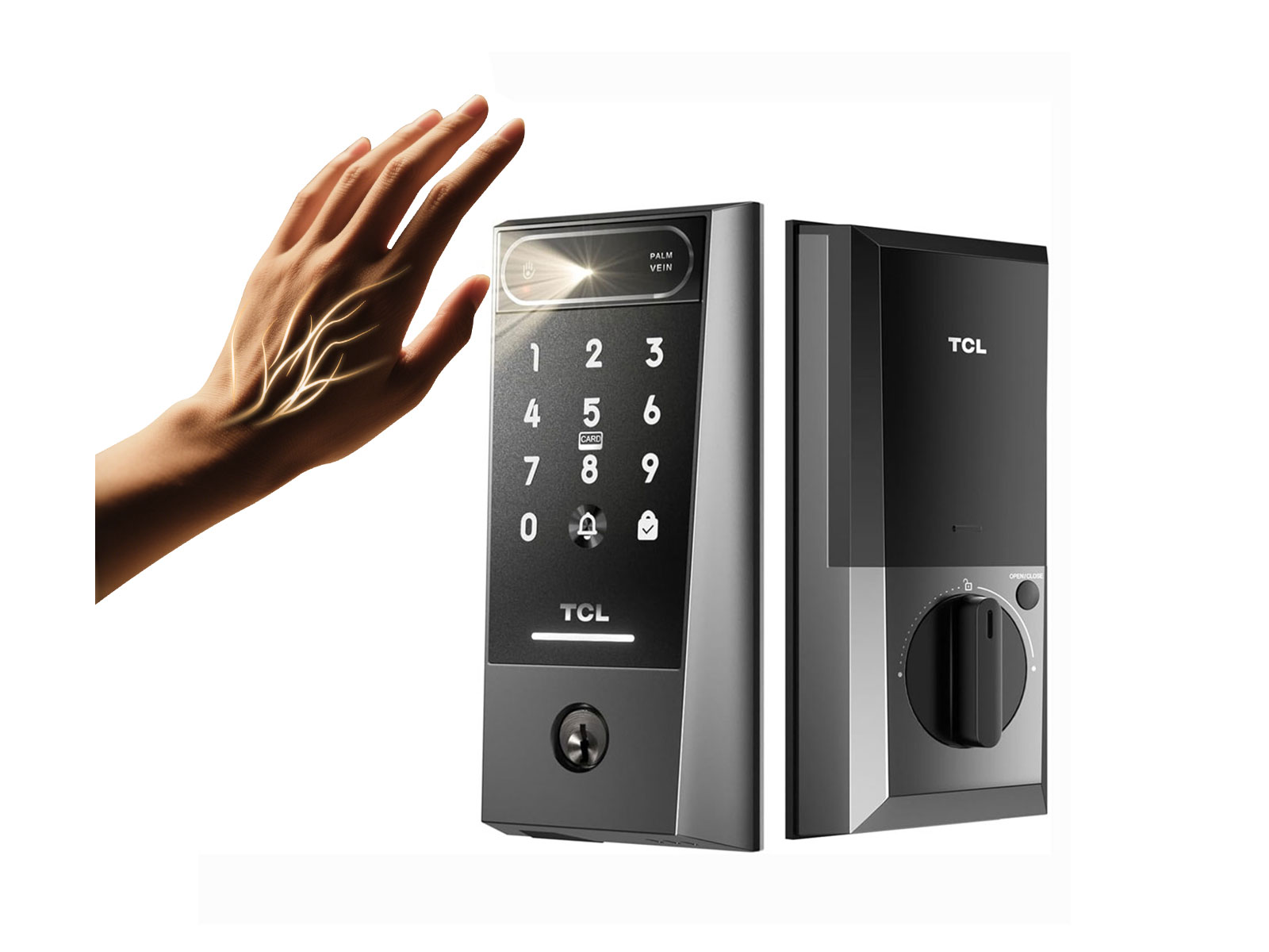 TCL D2 Pro Palm Vein Smart Lock-APP Remote Access | TCL Global