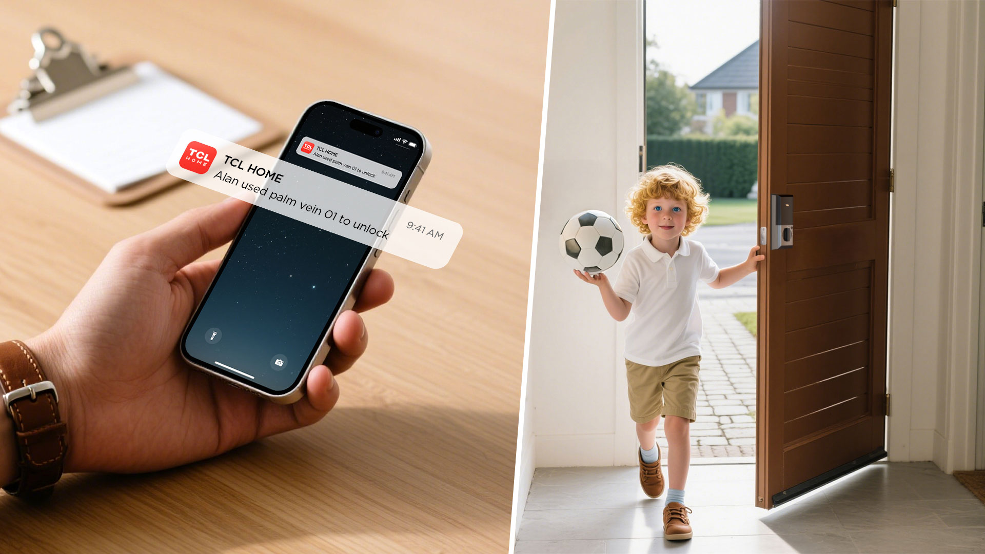 TCL D2 Pro Smart Lock Real-Time Notification 